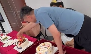 开云体育官网-为弟子点蜡烛！杜锋社媒晒为焦泊乔庆生视频：祝小焦同学生日快乐
